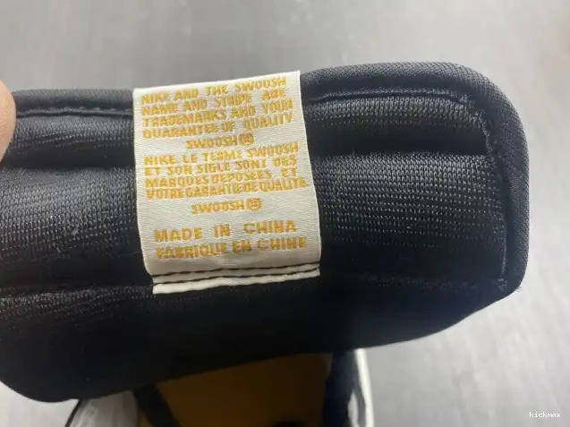 Rep MAX Yellow OG Jordan 1 555088-711 Toe High Air 0615